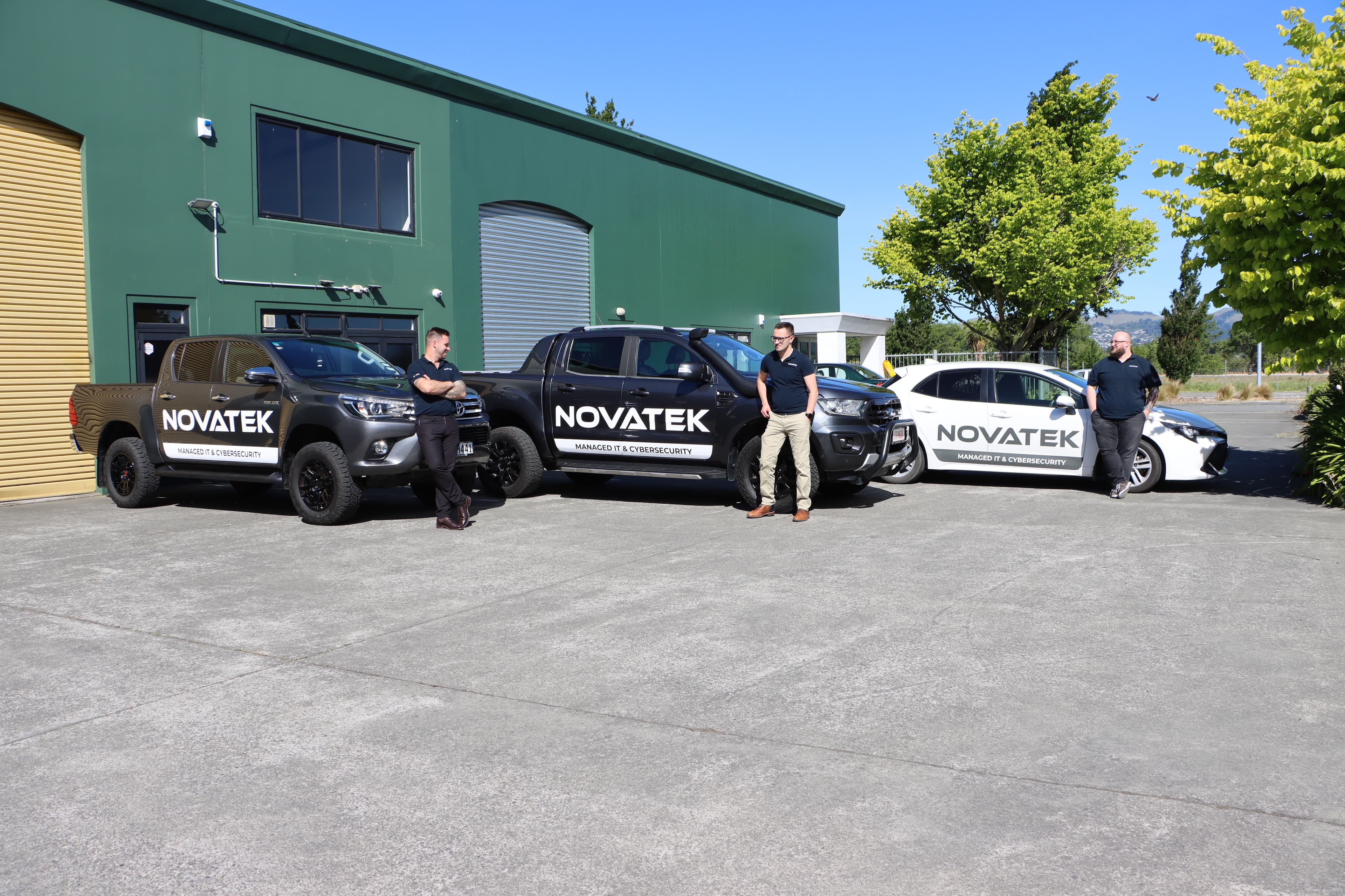 Mike and Brandon — Novatek leadership